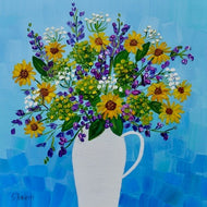 Sheila Fowler, 'Daisies and Veronica'