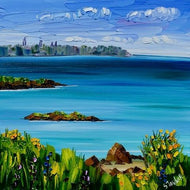 Sheila Fowler 'Coastal Path, St. Andrews' Card