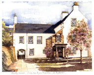 Frank Sproson 'South Court, from the Byre Theatre, St. Andrews'