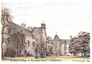 Frank Sproson 'St. Mary's College & Founder's Tower, St. Andrews'