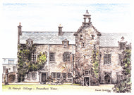 Frank Sproson 'St. Mary's College, Founder's Tower'