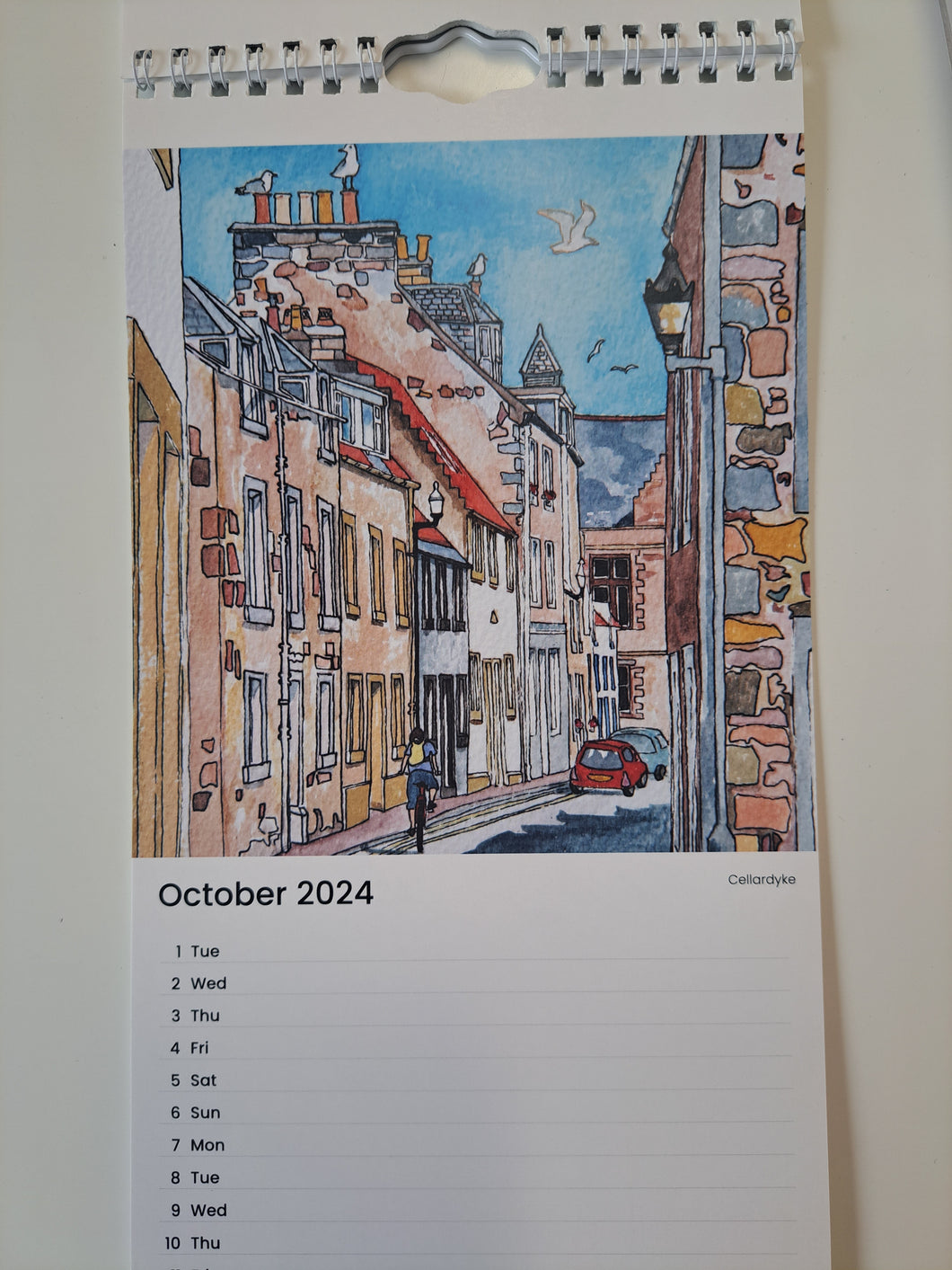 Yolandé Kenny 2024 Calendar East Neuk of Fife & St Andrews