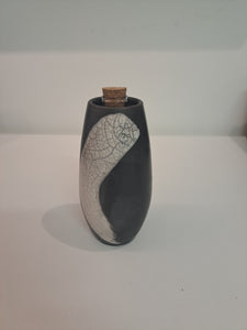 Wayne Galloway 'Raku brush vase'