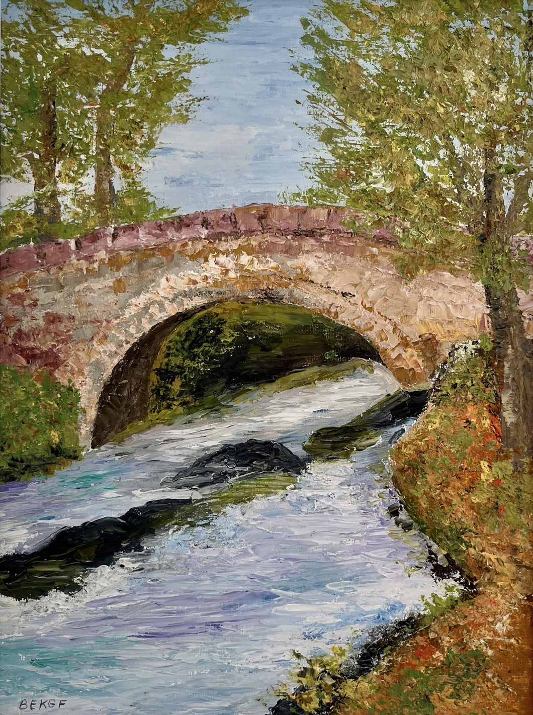 Barbara Forrester, 'Kinnessburn, Lade Braes, St Andrews'