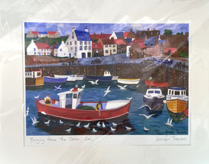 Jennifer Thomson 'Bringing Home the Catch, Crail'