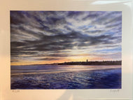 Catriona MacEachen, 'St Andrews From West Sands' (print)