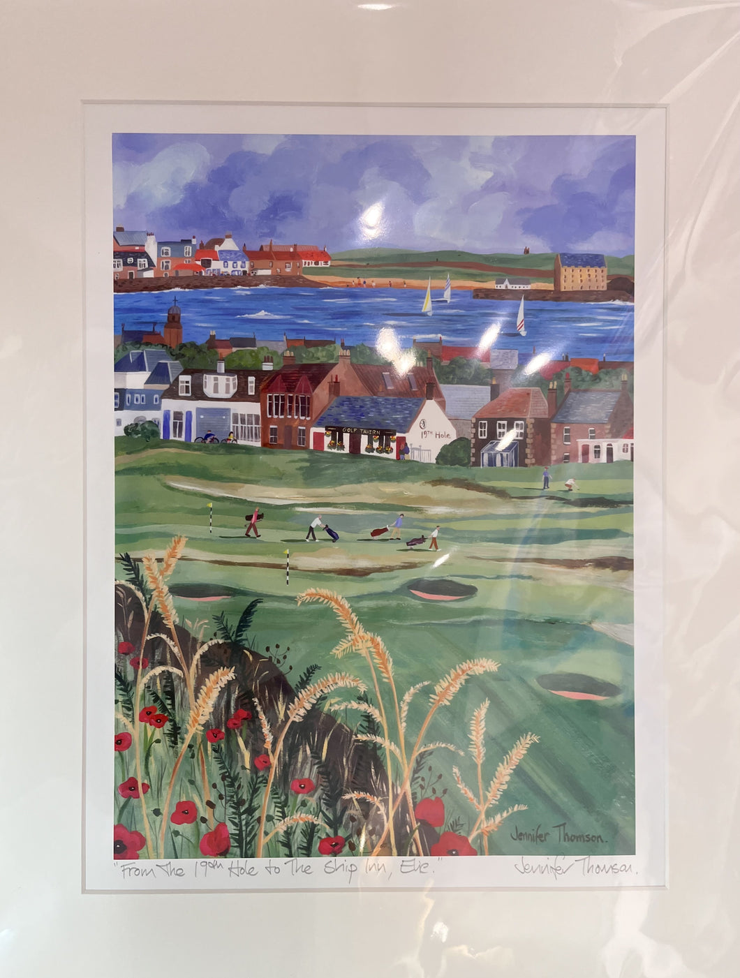 Jennifer Thomson 'From the 19th Hole to the Ship Inn, Elie'