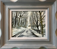 Jaclyn Stuart, 'Snowy Roads'