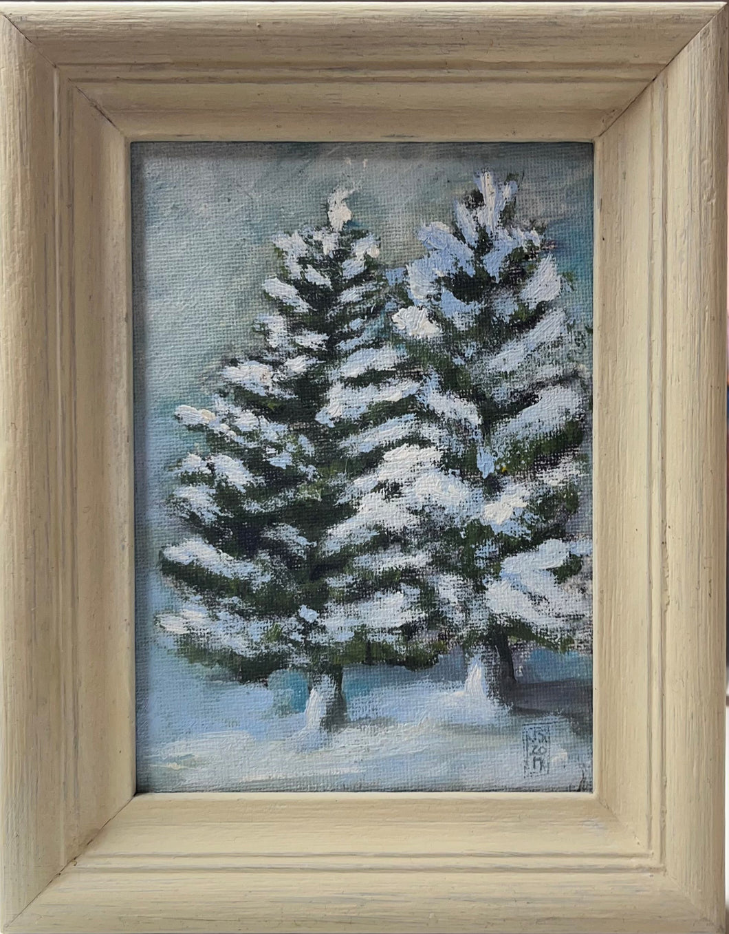 Jaclyn Stuart, 'Snowy Trees'