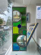 Tony Jeavons, 'Small Green Stained Glass #3'