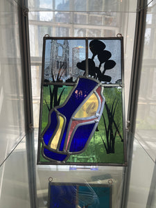 Tony Jeavons, 'Hand-Crafted Stained Glass Panel (Golf)'