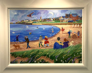 Jennifer Thomson 'A Windy Walk on West Sands, St Andrews'