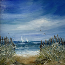 Linda Paton, 'Sailing on West Sands'