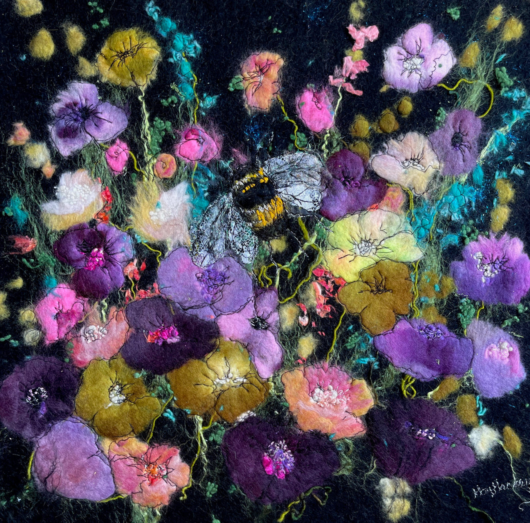 Moy Mackay, 'Flower Mix and Bee'