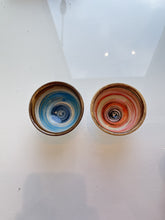 Leonie Macmillan 'Little Stripy Bowl' (Pink, Orange and Brown)