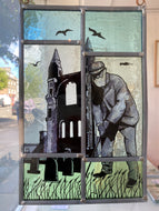 Tony Jeavons, 'Old Tom by the Cathedral'