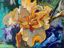 Oleksandra Zhumailova 'Yellow Iris'