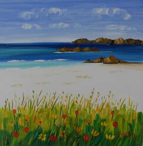 Sheila Fowler, 'Coastal Wildflowers'