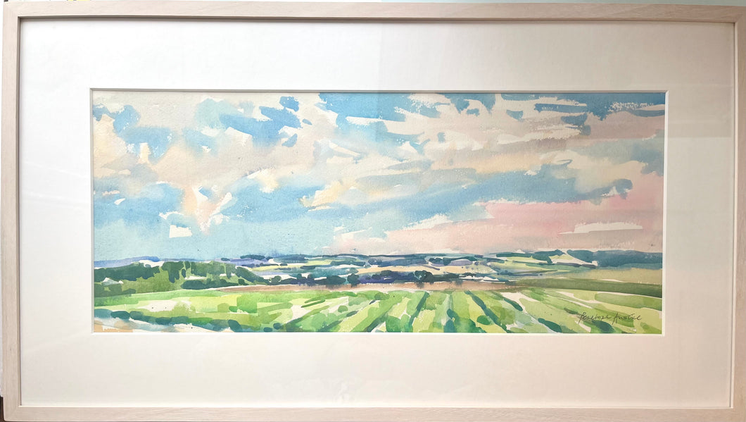 Penelope Anstice, 'Spring Landscape in North East Fife II'