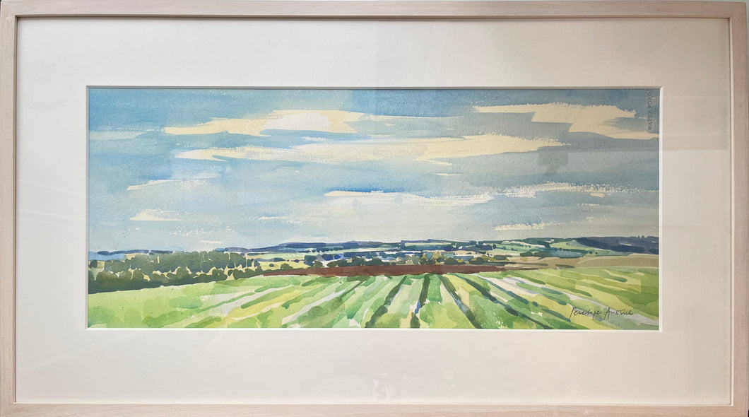 Penelope Anstice, 'Spring Landscape in North East Fife I'