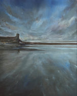 Saffron Streeten, 'Castle Sands Moonlight'