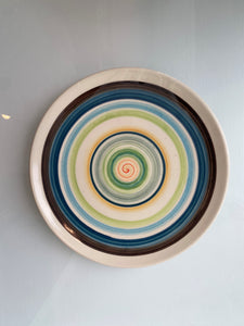 Leonie Macmillan 'Stripy Plate'