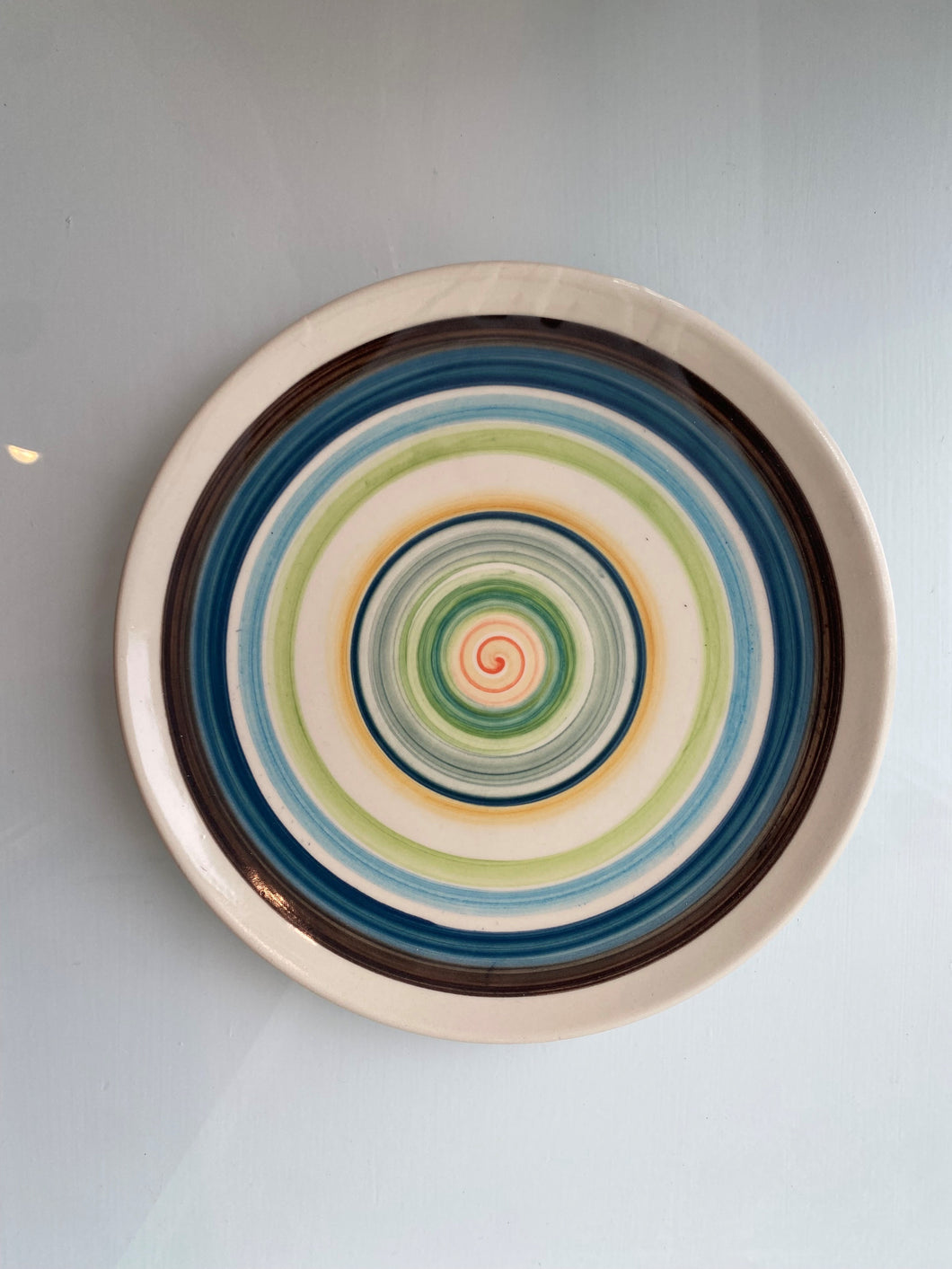 Leonie Macmillan 'Stripy Plate'