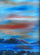 Bruce Graham, 'Sunset over Ben Lomond - Loch Lomond'