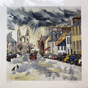 Yolandé Kenny 'North Street and Cathedral, St Andrews'