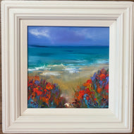 Gillian Henshaw, 'Wildflowers at Elie Beach'