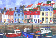 Jennifer Thomson print 'Pittenweem Arts Festival'