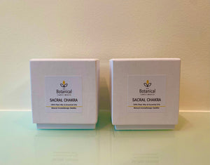 Botanical Candlemaker Candle, 'Sacral Chakra' (Cardamom, Ginger & Grapefruit)