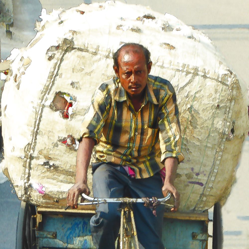 Ian Ledward 'Delivery Man in New Delhi'