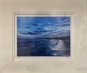 Catriona MacEachen 'Reflections at Dusk, Elie Beach'