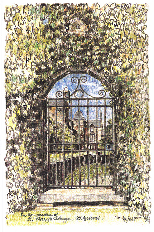 Frank Sproson 'In the Garden of St. Mary's College'
