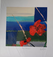 Mark Holden 'Poppy Abstraction' Print