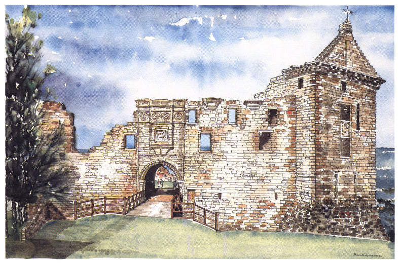 Frank Sproson 'South Entrance of Castle, St. Andrews'