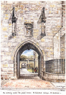 Frank Sproson 'The Archway Under the Great Tower, St. Salvator's College, St. Andrews'
