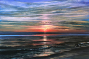 Catriona MacEachen 'Where Sea Meets Sky - Sunrise from East Sands'